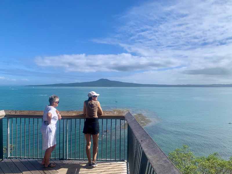 View of Rangitoto from Auckland