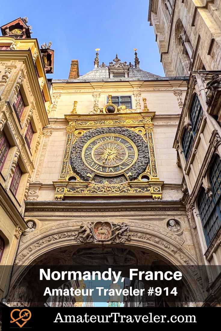 Travel to Normandy, France - a seven-day Normandy itinerary includes visits to Giverny, Rouen, Étretat, Honfleur, Deauville, the Cider Route, the D-Day beaches, Bayeux, Mont-Saint-Michel, and the Norman countryside, offering a mix of history, culture, and gastronomy. #france #normandy #itinerary #travel #vacation #trip #holiday