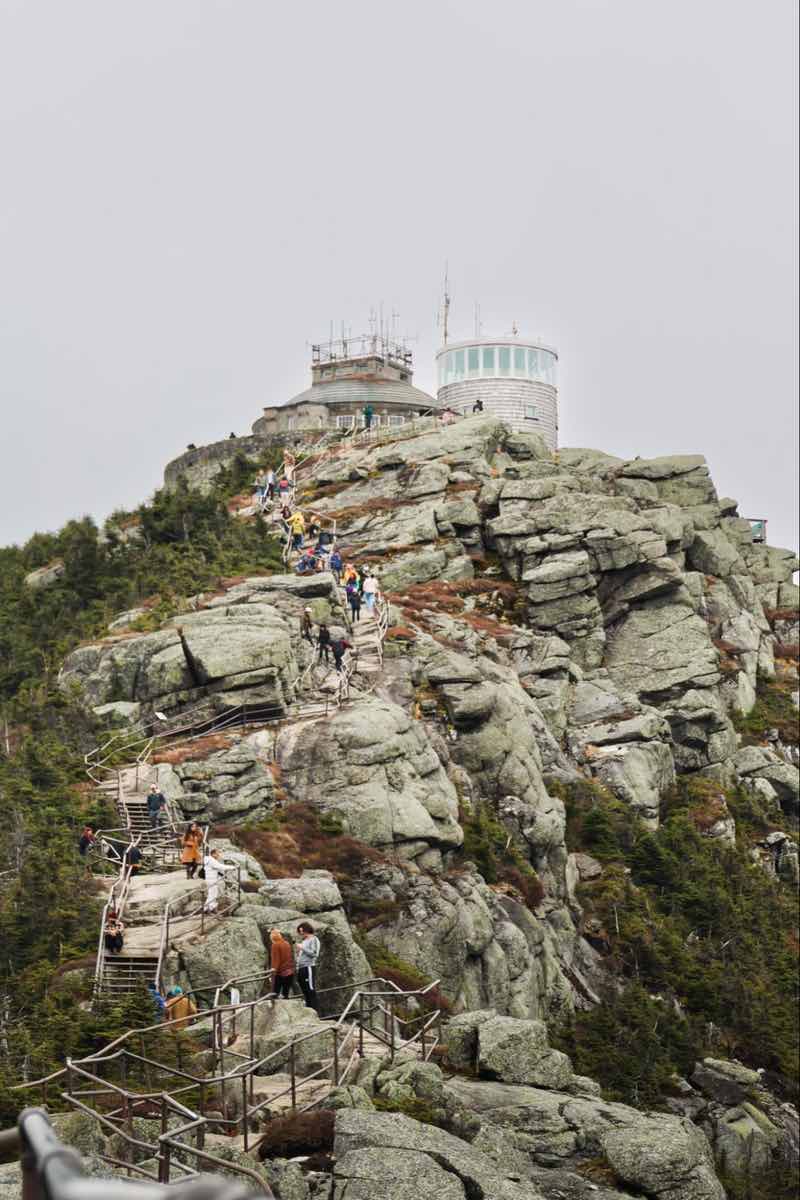 Stairs to the Summit of Whiteface