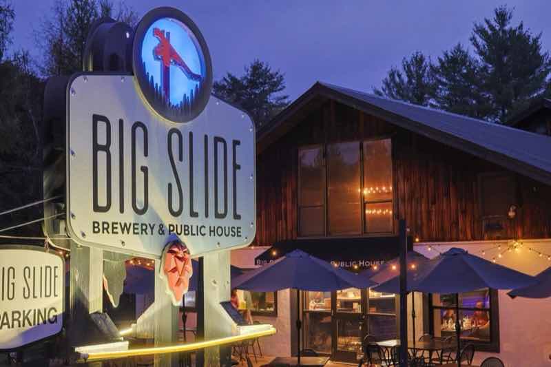 Big Slide Brewery at Lake Placid