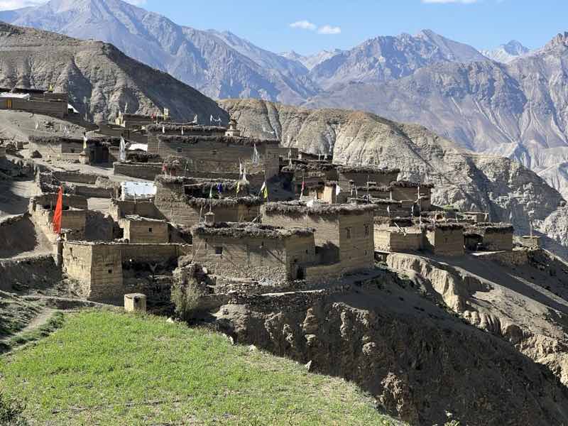 isolated village in Upper Dolpo