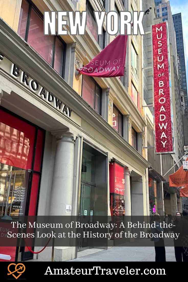 The Museum of Broadway: A Behind-the-Scenes Look at the History of the Broadway #newyork #nyc #newyorkcity #theatre #broadway #travel #vacation #trip #holiday